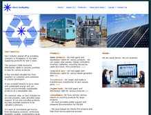 Tablet Screenshot of deviindustry.com